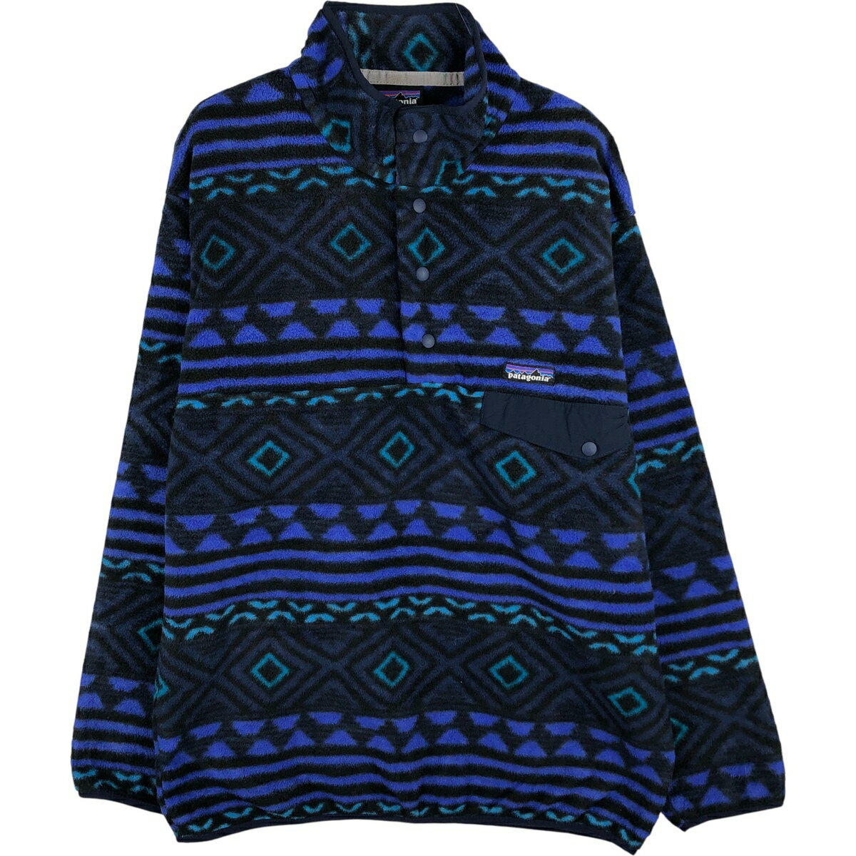 楽天市場】パタゴニア シンチラ スナップt（カラーブルー）（メンズ