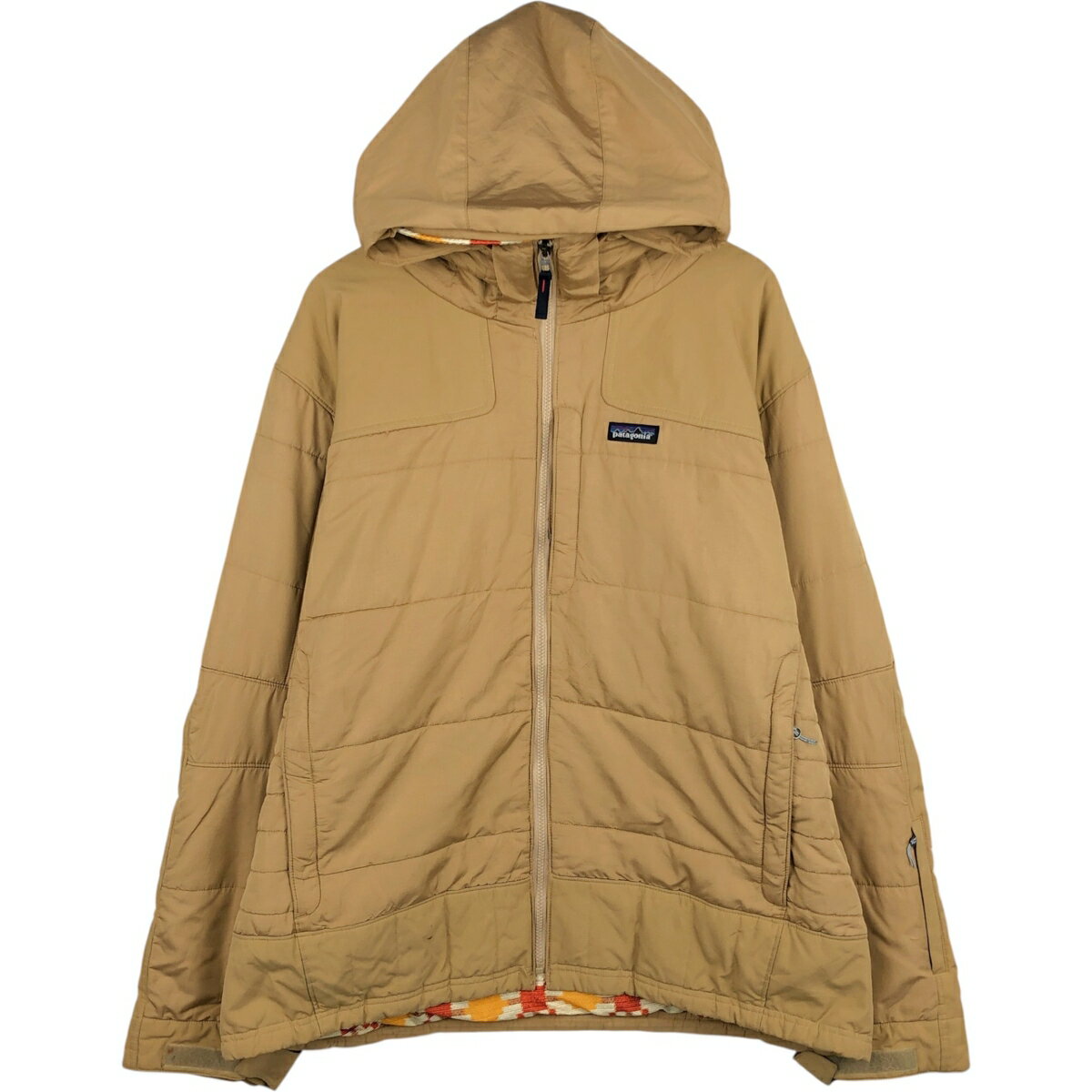 古着 00 039 S パタゴニア Patagonia 29453F9 ダウンパーカー メンズXL相当 中綿入り /evb034307 【中古】 【260313】 ベージュ系 春秋冬