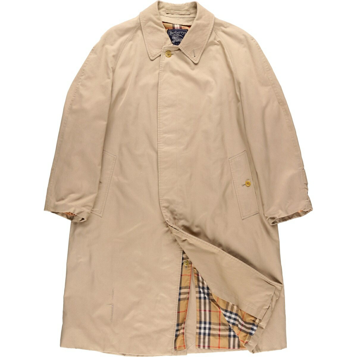 Other - 古着 バーバリー Burberry's ステンカラーコート バルマカーンコート 英国製 メンズL相当 /evb034330 【中古】 【260323】 ベージュ系 春秋冬