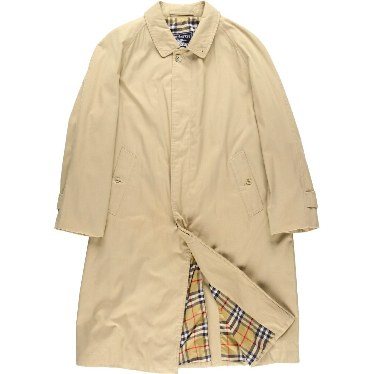 Rakuten - 古着 バーバリー Burberry's ステンカラーコート バルマカーンコート スペイン製 メンズS相当 /evb034331 【中古】 【260319】 ベージュ系 春秋冬