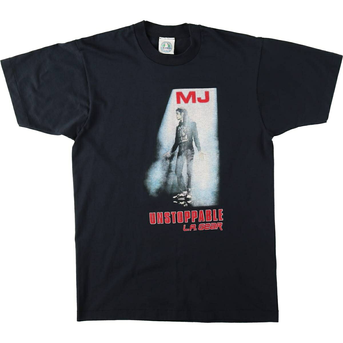 古着 90'S L.A.Gear MICHAEL JACKSON マイケルジャクソン バンドTシャツ バンT メンズM相当 ヴィンテージ /evb035541 【中古】 【260724】 【GR-UN-2608】