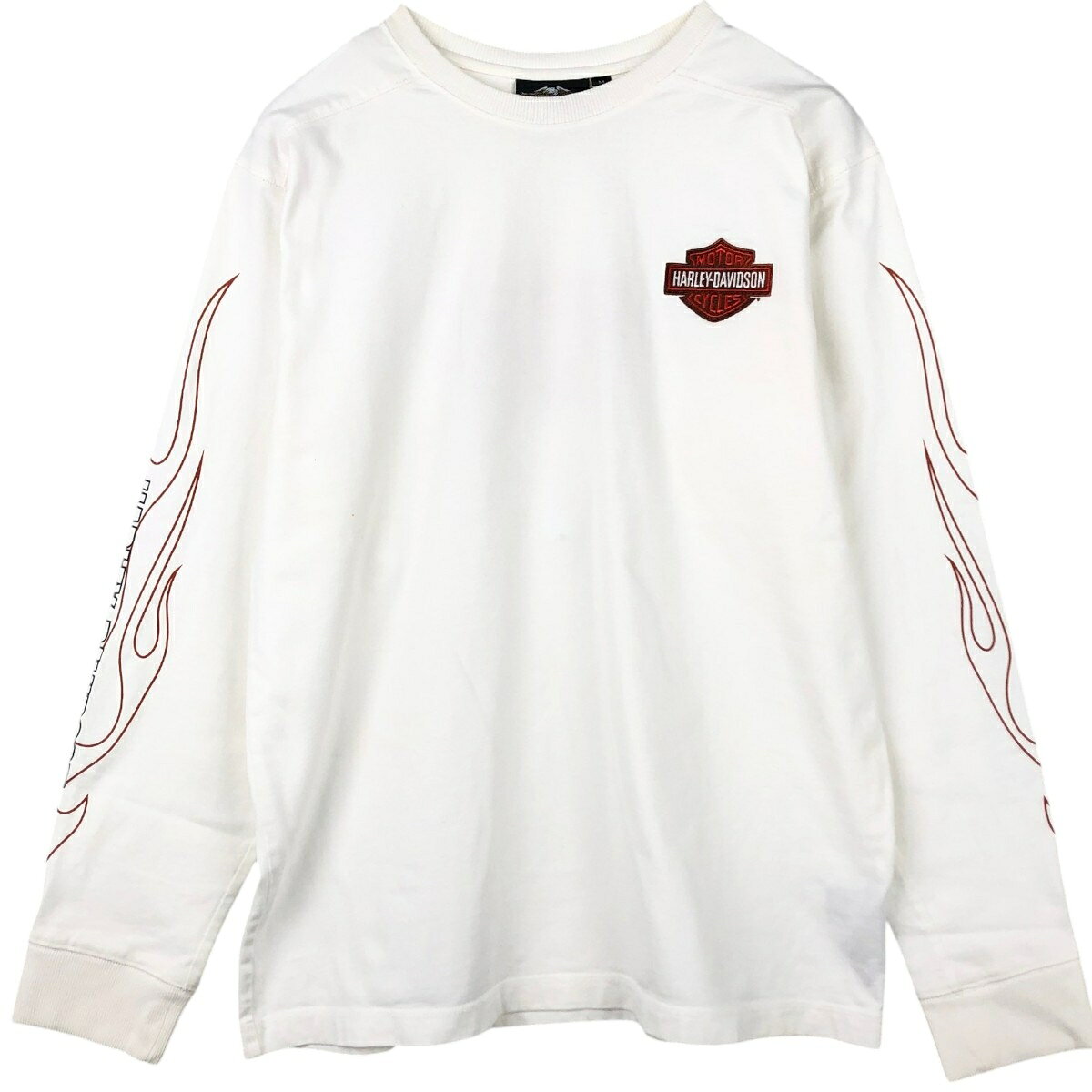 楽天市場】ハーレーダビッドソン ロンt（カラーホワイト）（Tシャツ