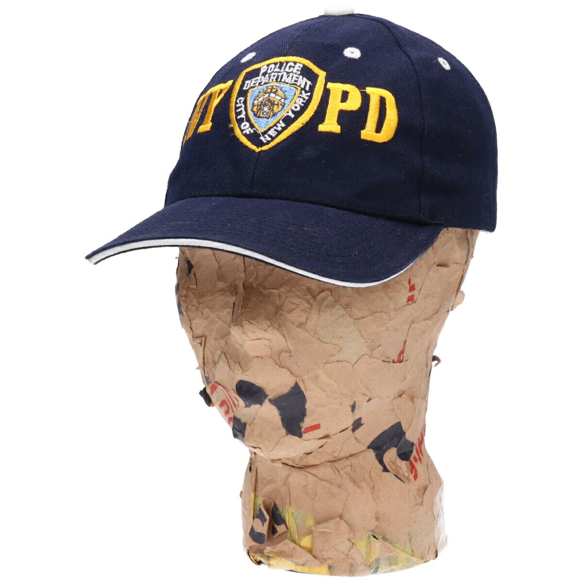 古着 NYPD ベースボールキャップ フリーサイズ /gaa002925 【中古】 【240608】 ss2501_30