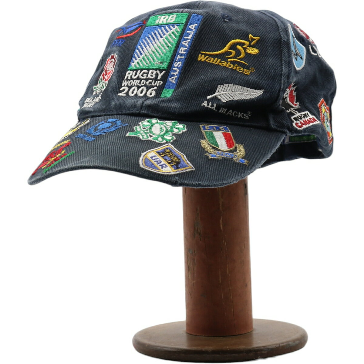 古着 00'S ラグビーワールドカップ2006 ベースボールキャップ フリーサイズ相当 /gaa004087 【中古】 【250704】