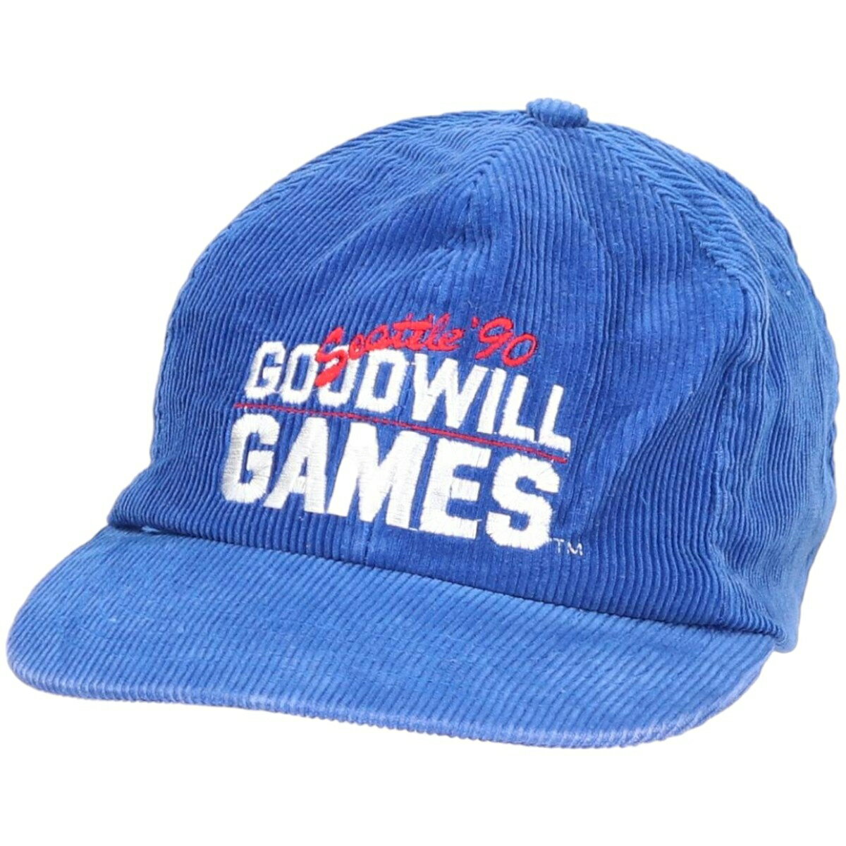 古着 90'S GOODWILL GAMES グッドウィルゲームズ コーデュロイキャップ フリーサイズ相当 ヴィンテージ /gaa005841 【中古】 【251127】