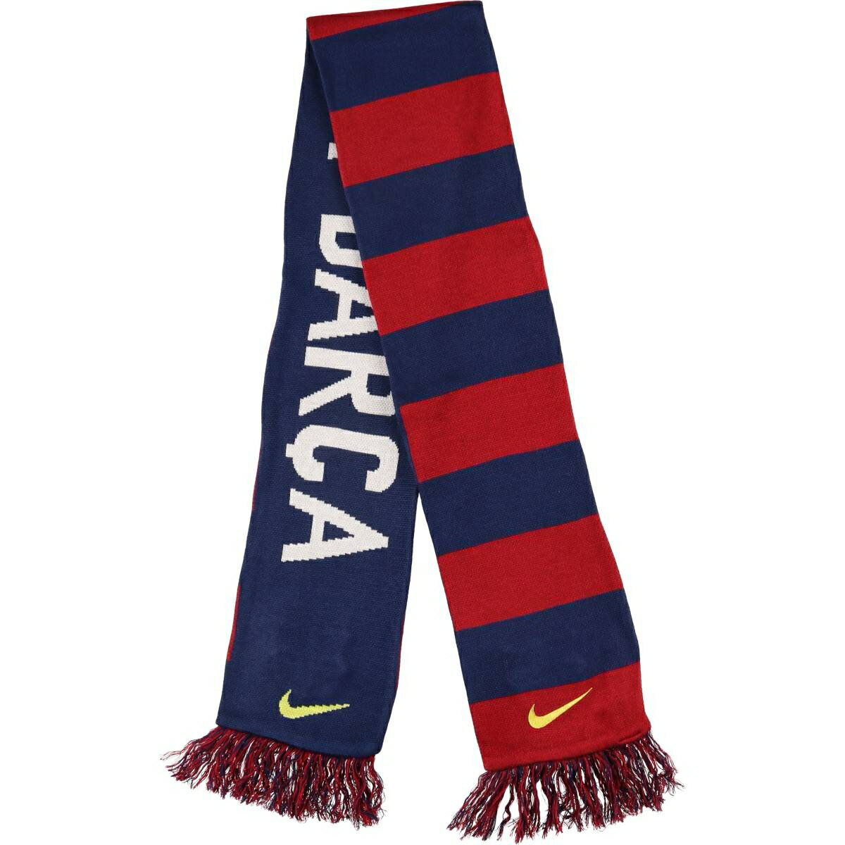古着 ナイキ NIKE LA LIGA ラ リーガ FC BARCELONA FC バルセロナ サッカー アクリルマフラー /gaa005907 【中古】 【251205】 【CF2512】
