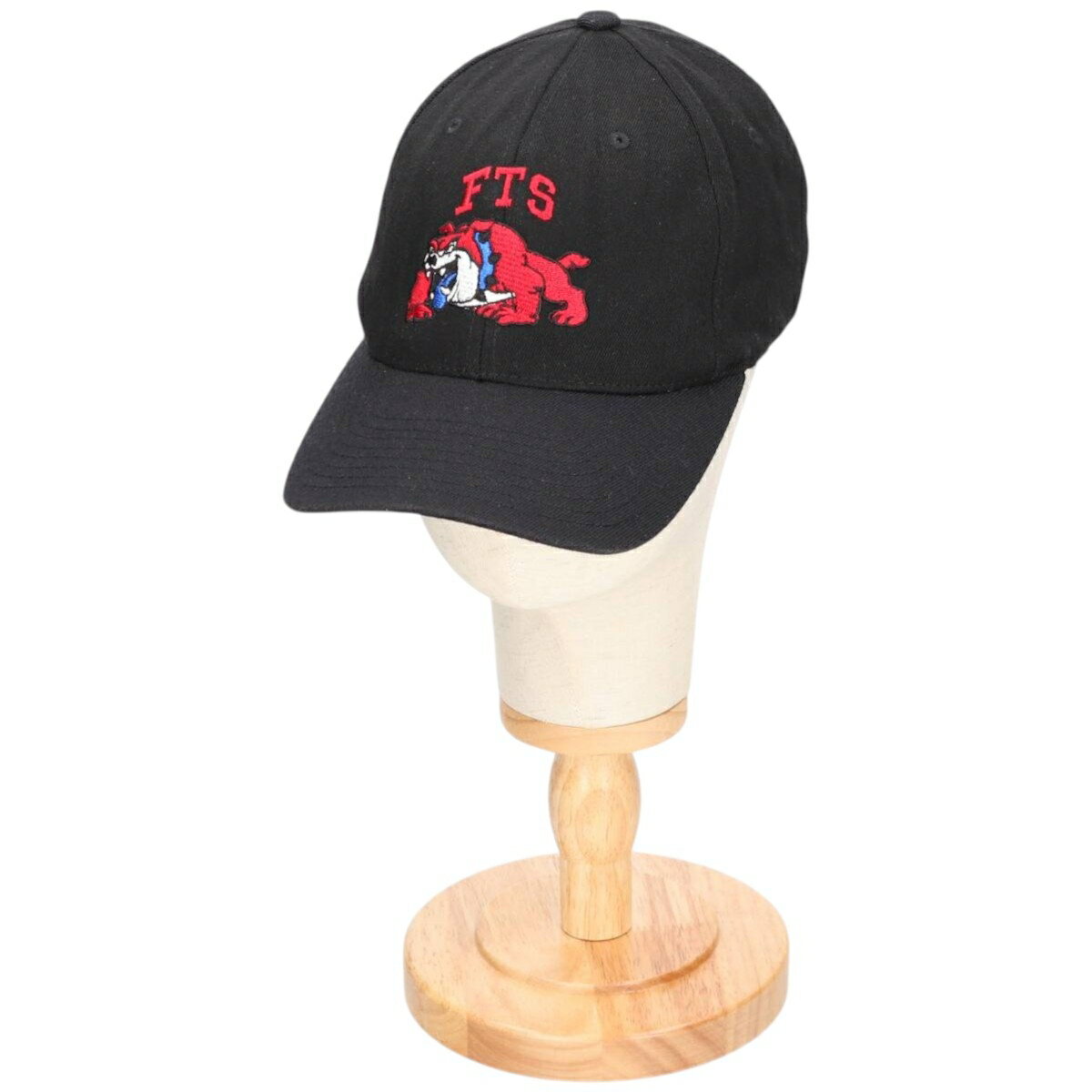 古着 LIDS FLEXFIT カレッジ ベースボールキャップ フリーサイズ相当 /gaa005938 【中古】 【251207】 ブラック系 春夏秋冬 2