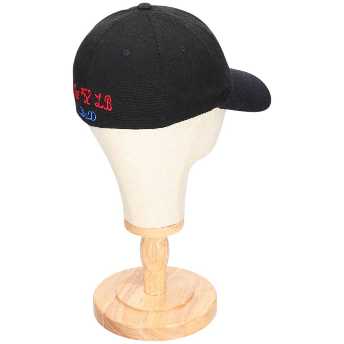 古着 LIDS FLEXFIT カレッジ ベースボールキャップ フリーサイズ相当 /gaa005938 【中古】 【251207】 ブラック系 春夏秋冬 3