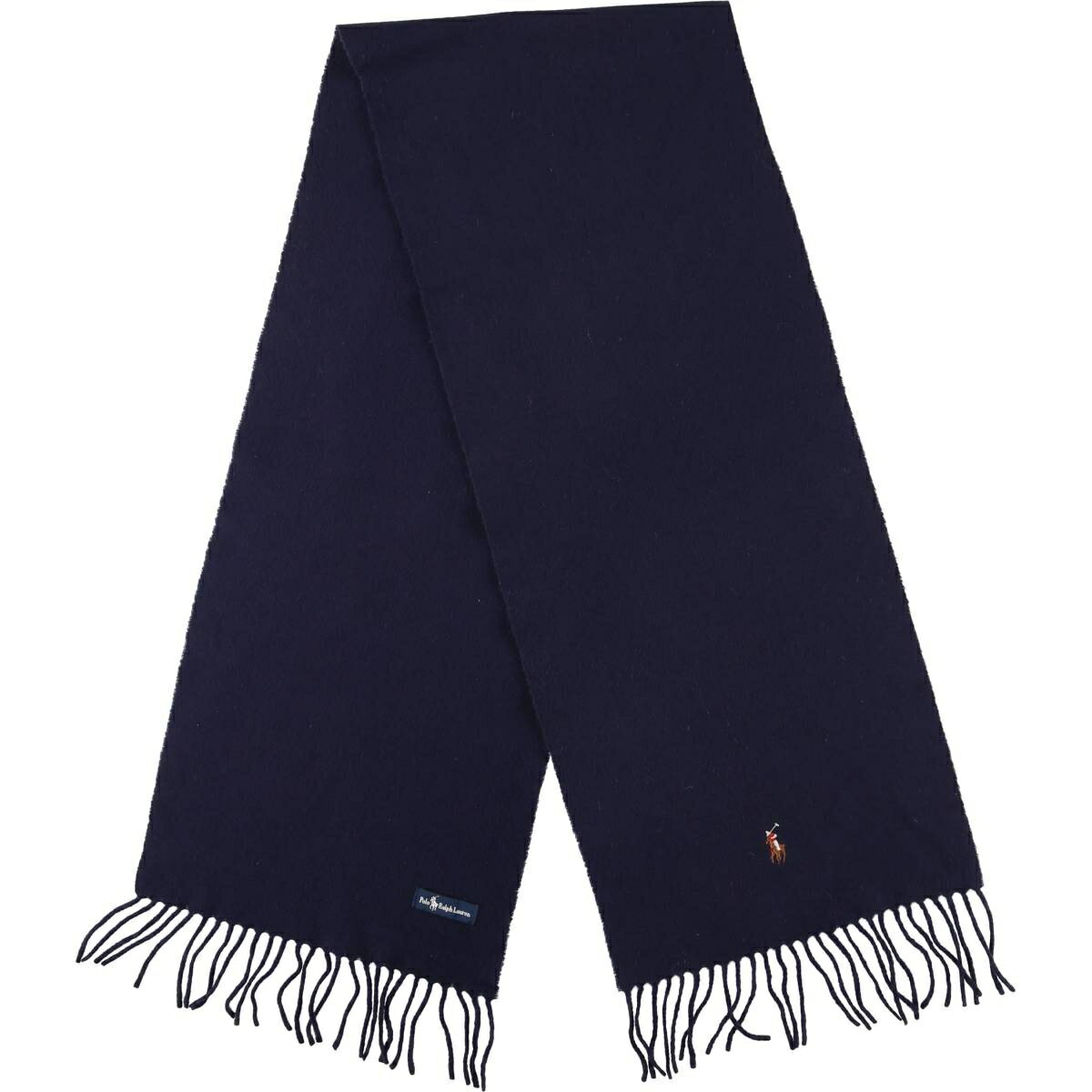 Polo Ralph Lauren - 古着 ラルフローレン Ralph Lauren Polo Ralph Lauren マフラー /gaa006357 【中古】 【251220】 【CF2512】 【SS2603_10】 ネイビー系 春夏秋冬
