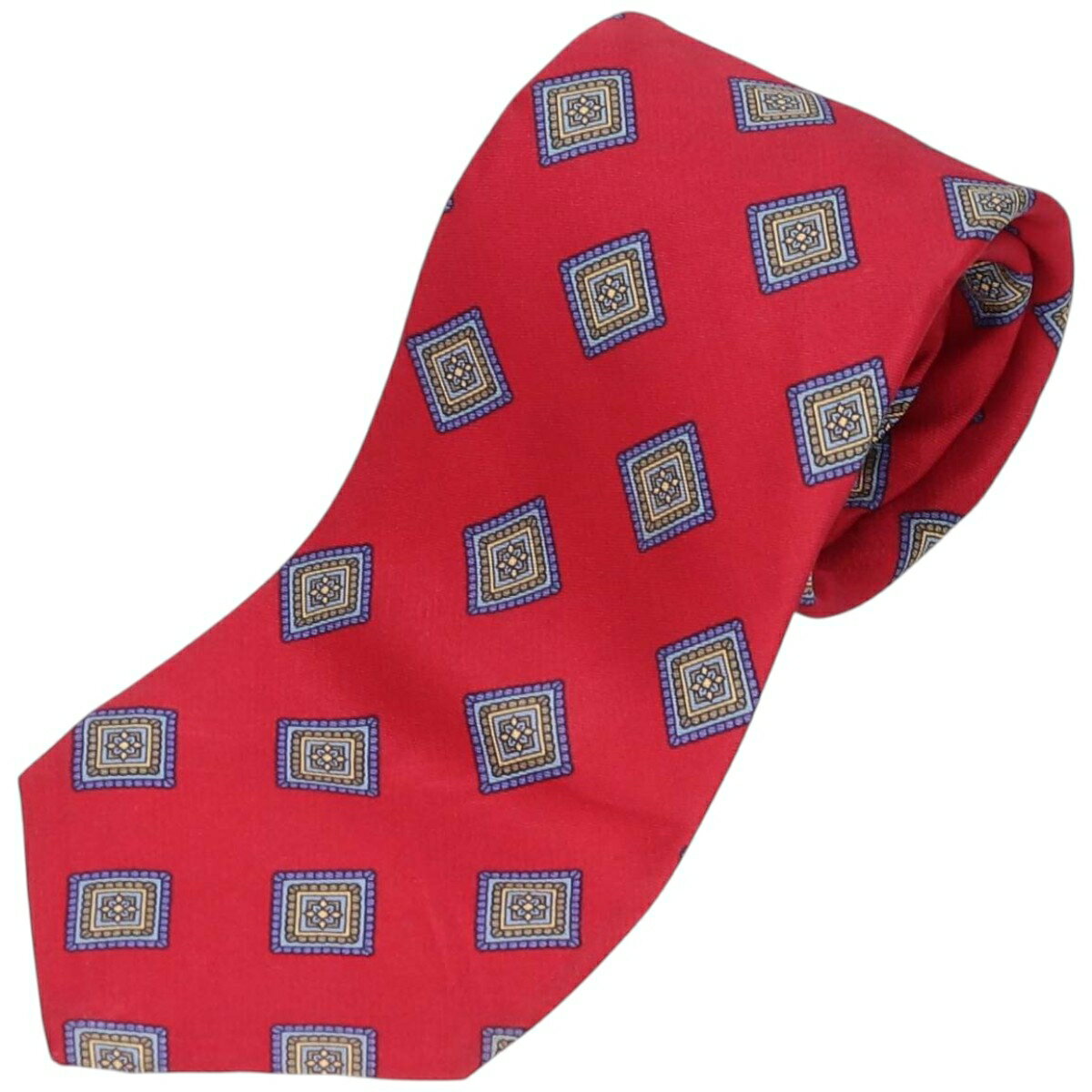 古着 ブルックスブラザーズ Brooks Brothers MAKERS 総柄 ネクタイ USA製 /gaa006491 【中古】 【260206】 【DL2603-BS】