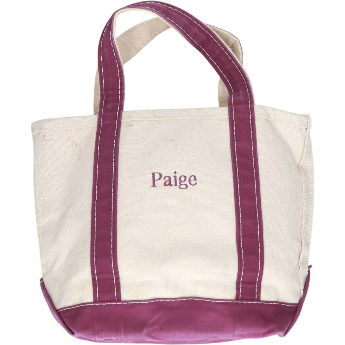 古着 エルエルビーン L.L.Bean BOAT AND TOTE トートバッグ USA製 /gaa006581 【中古】 【260316】 パープル系 春夏秋冬