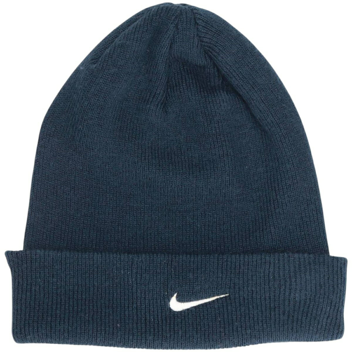 Cap, Hat - 古着 90'S ナイキ NIKE ニット帽 ビーニー フリーサイズ相当 ヴィンテージ /gaa006701 【中古】 【260208】 ネイビー系 春夏秋冬