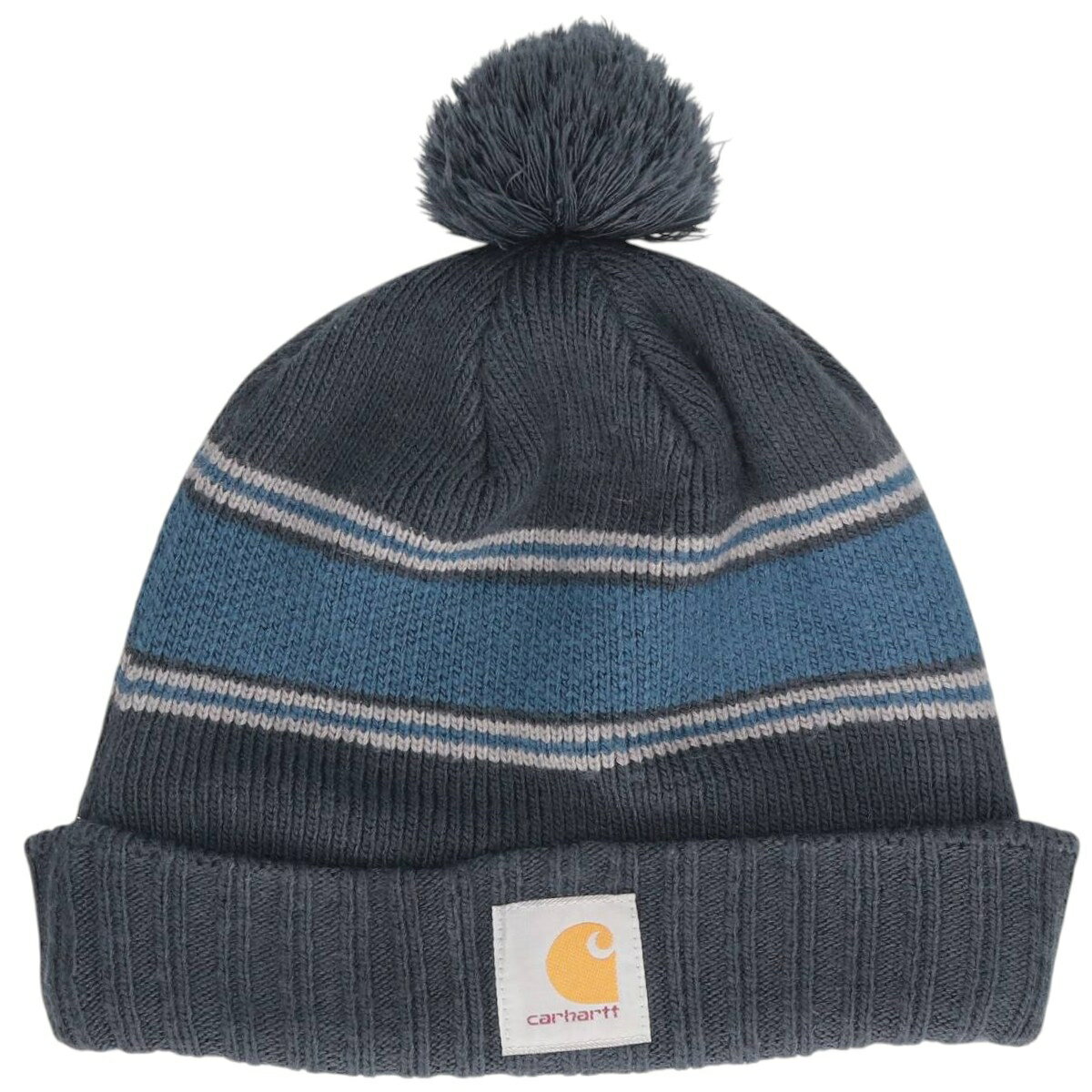 古着 カーハート Carhartt ニット帽 ビーニー フリーサイズ相当 /gaa006704 【中古】 【260208】 ネイビー系 春夏秋冬