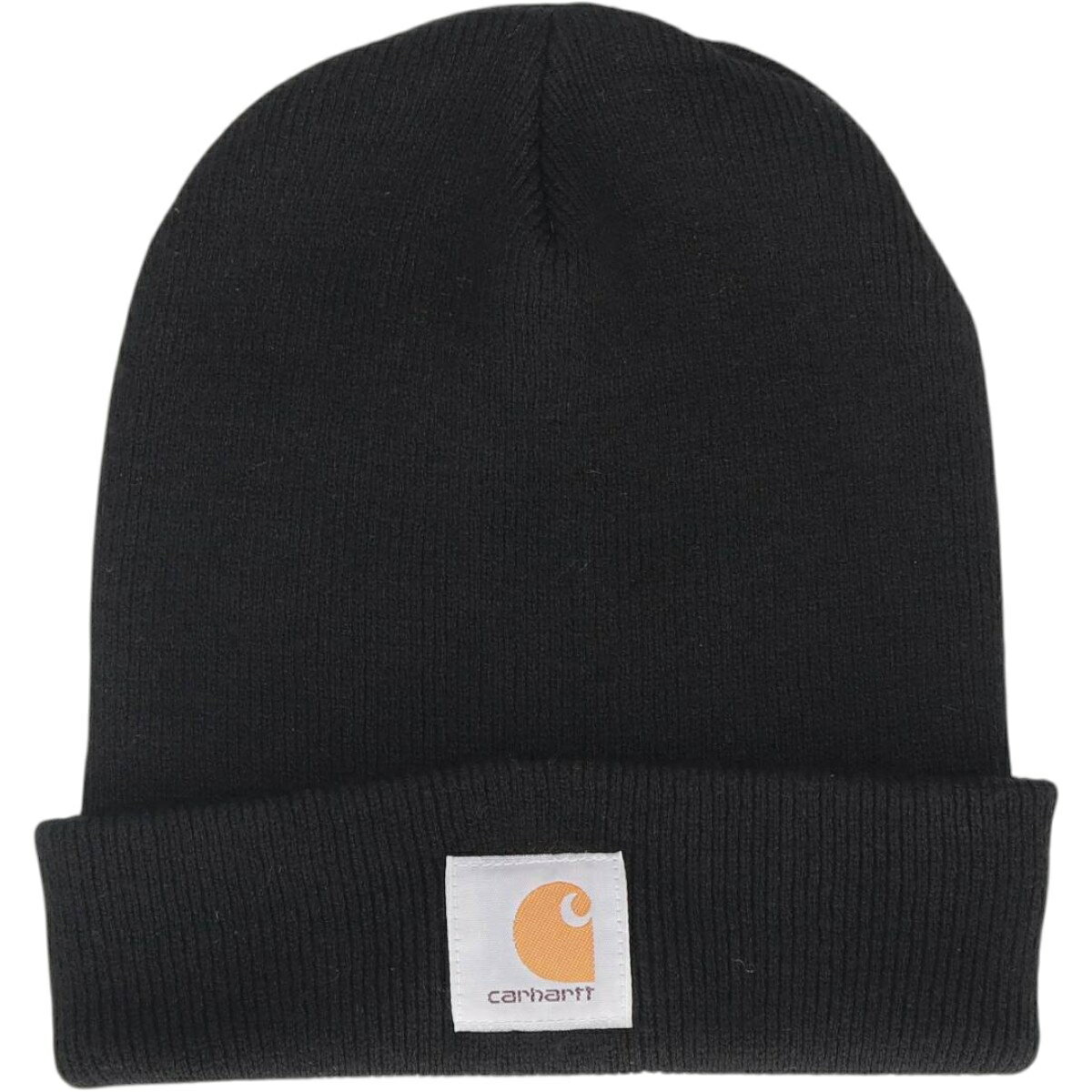 古着 カーハート Carhartt ニット帽 ビーニー カナダ製 フリーサイズ相当 /gaa006733 【中古】 【260209】 ブラック系 春夏秋冬