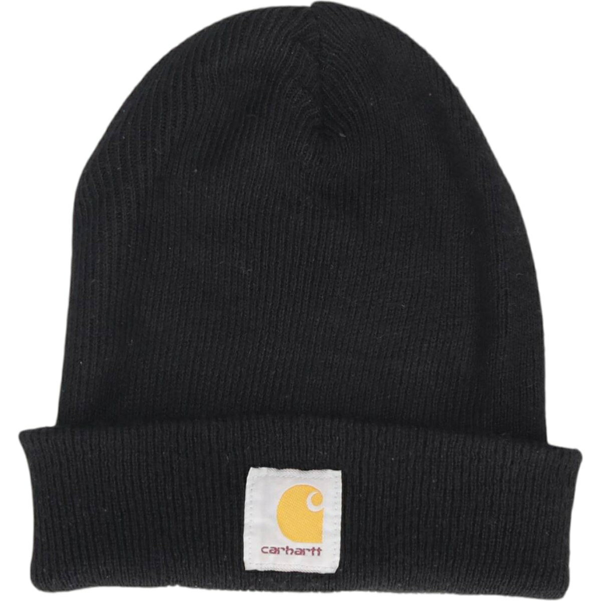 古着 カーハート Carhartt ニット帽 ビーニー カナダ製 フリーサイズ相当 /gaa006735 【中古】 【260209】 ブラック系 春夏秋冬