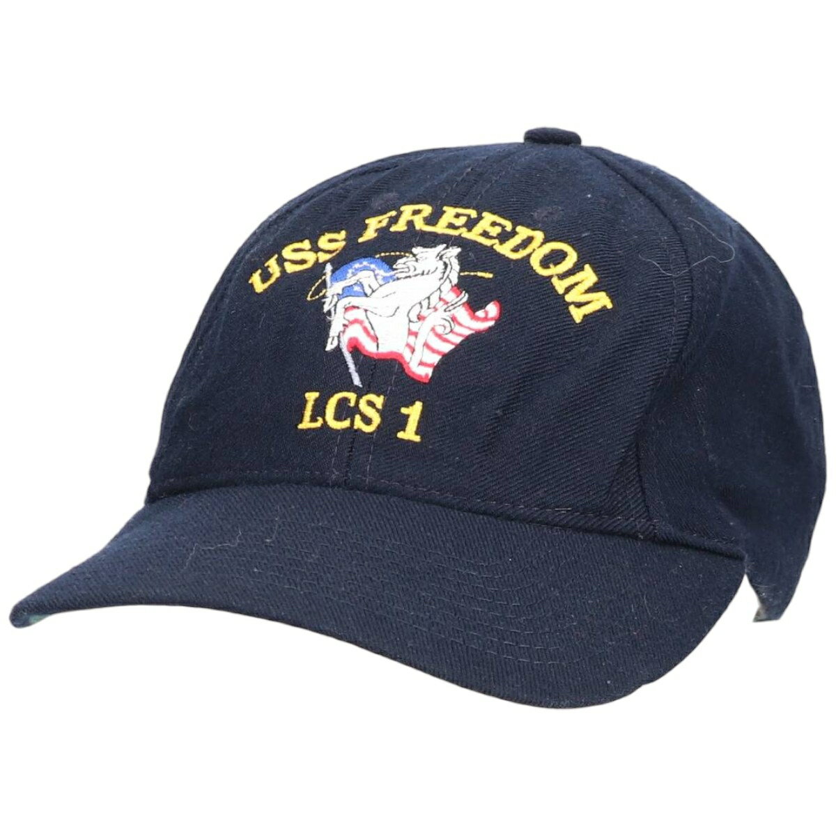 古着 90'S~ THE CORPS 星条旗柄 ミリタリー ベースボールキャップ USA製 フリーサイズ相当 ヴィンテージ /gaa006776 【中古】 【260222】