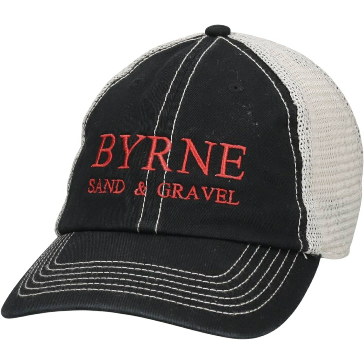 古着 ’47 Byrne Sand & Gravel アドバタイジング メッシュキャップ フリーサイズ相当 /gaa006829 【中古】 【260430】