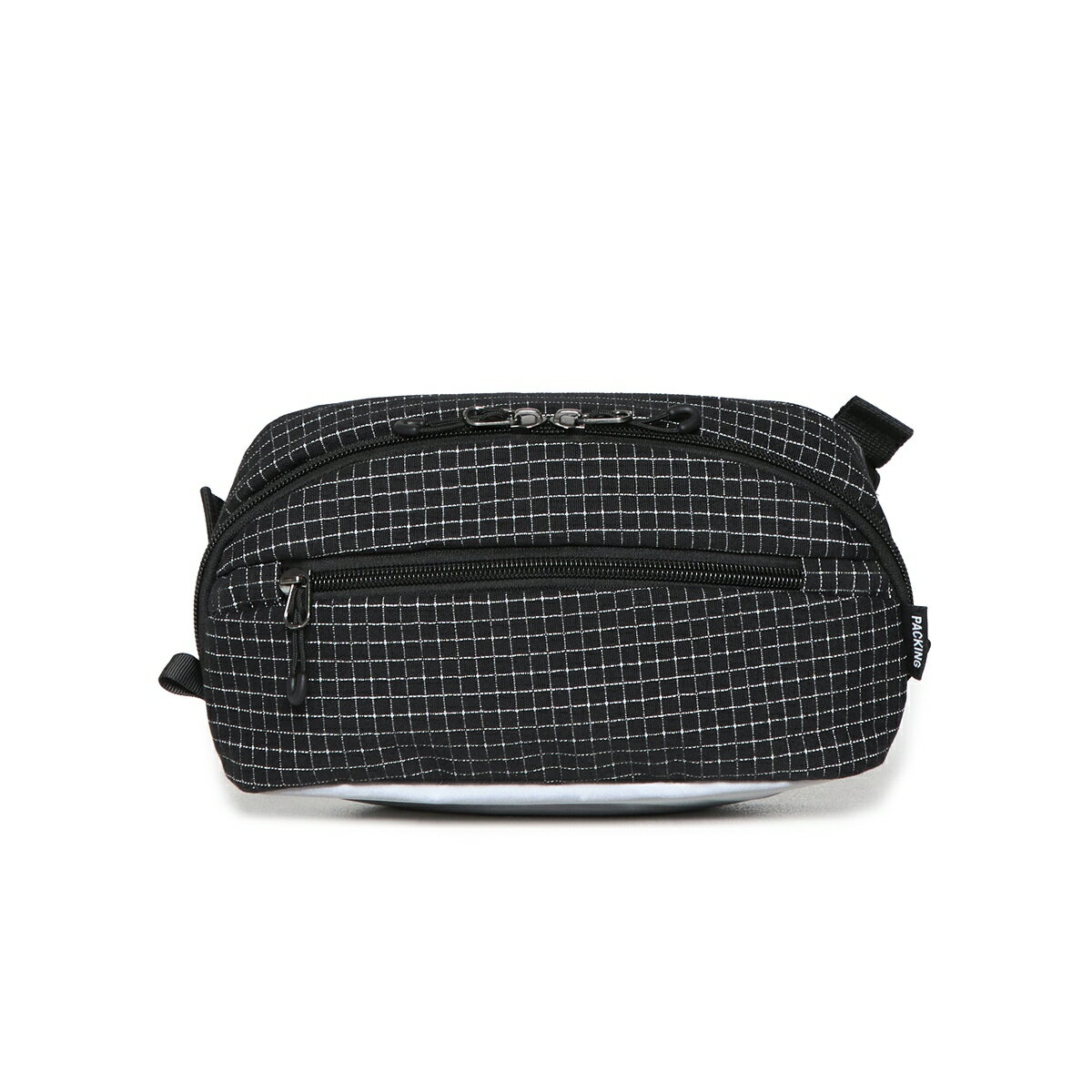 Black PACKING REFLECTIVE WAIST BAG F   /jae000088  