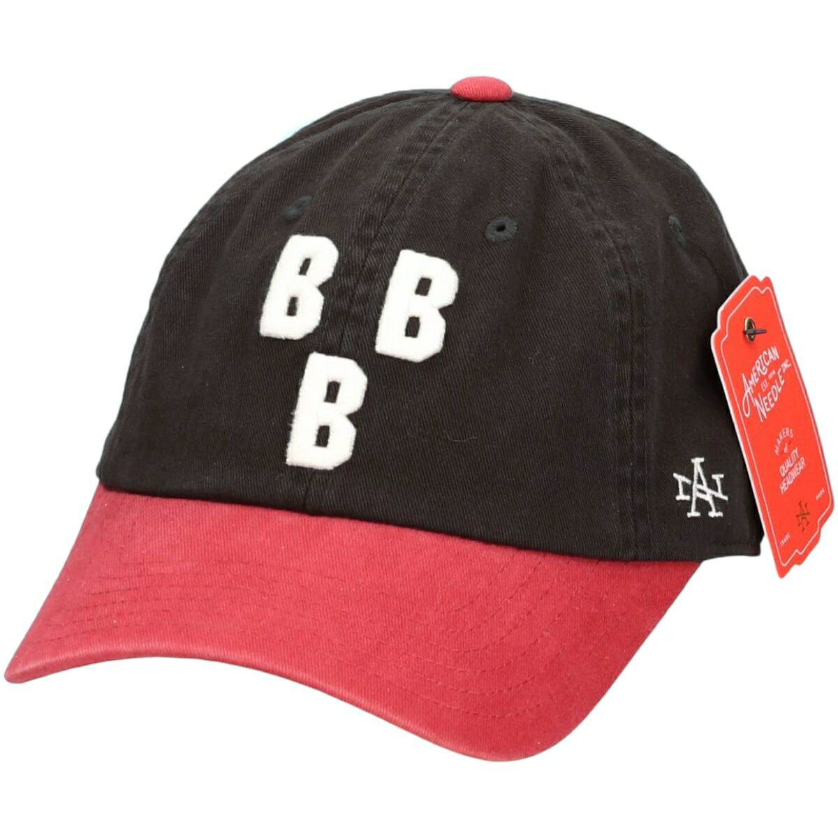 Rakuten - アメリカンニードル AMERICAN NEEDLE バーミンガムブラックバロンズ ベースボールキャップ ブラック バーガンディ F 【SMU694A-BBB】【01】 /jae000100 【中古】 【251205】 ブラック系 春夏秋冬