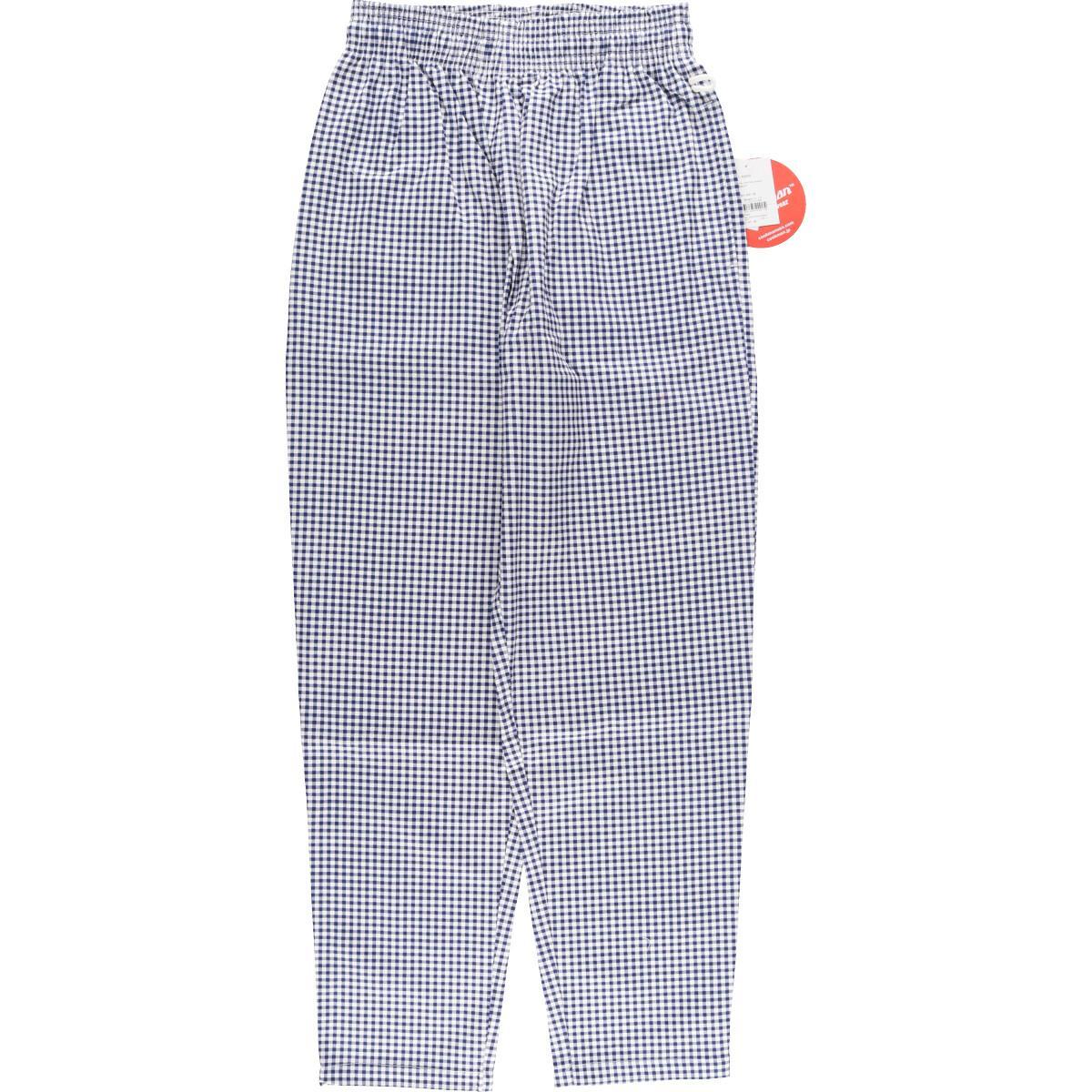 Cookman CHEF PANTS Gingham 29 NAVY コックパンツ メンズL /jam1097 【N0508】 【200509】【SS2101】【HNY22】【2buy2206】