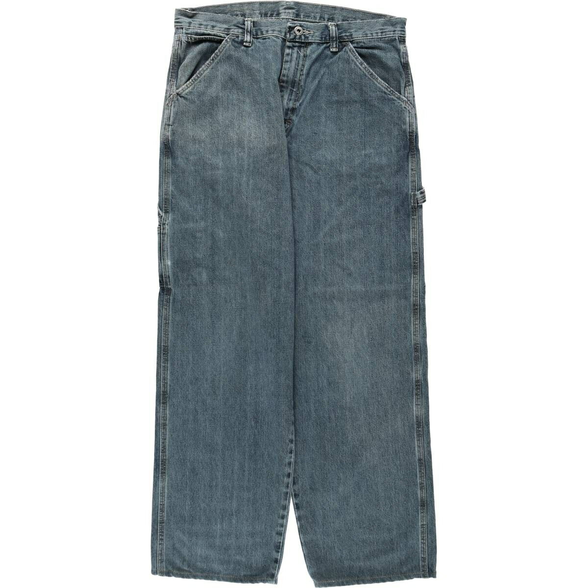 乐天商城 - 古着 ラングラー Wrangler デニムペインターパンツ メンズw34相当 /rab181021 【中古】 【260525】 【DC2605】