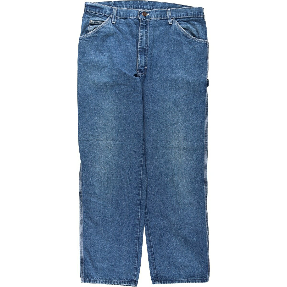乐天商城 - 古着 70~80'S ディッキーズ Dickies デニムペインターパンツ メンズw36相当 ヴィンテージ /rab181075 【中古】 【260528】 ブルー系 春夏秋冬