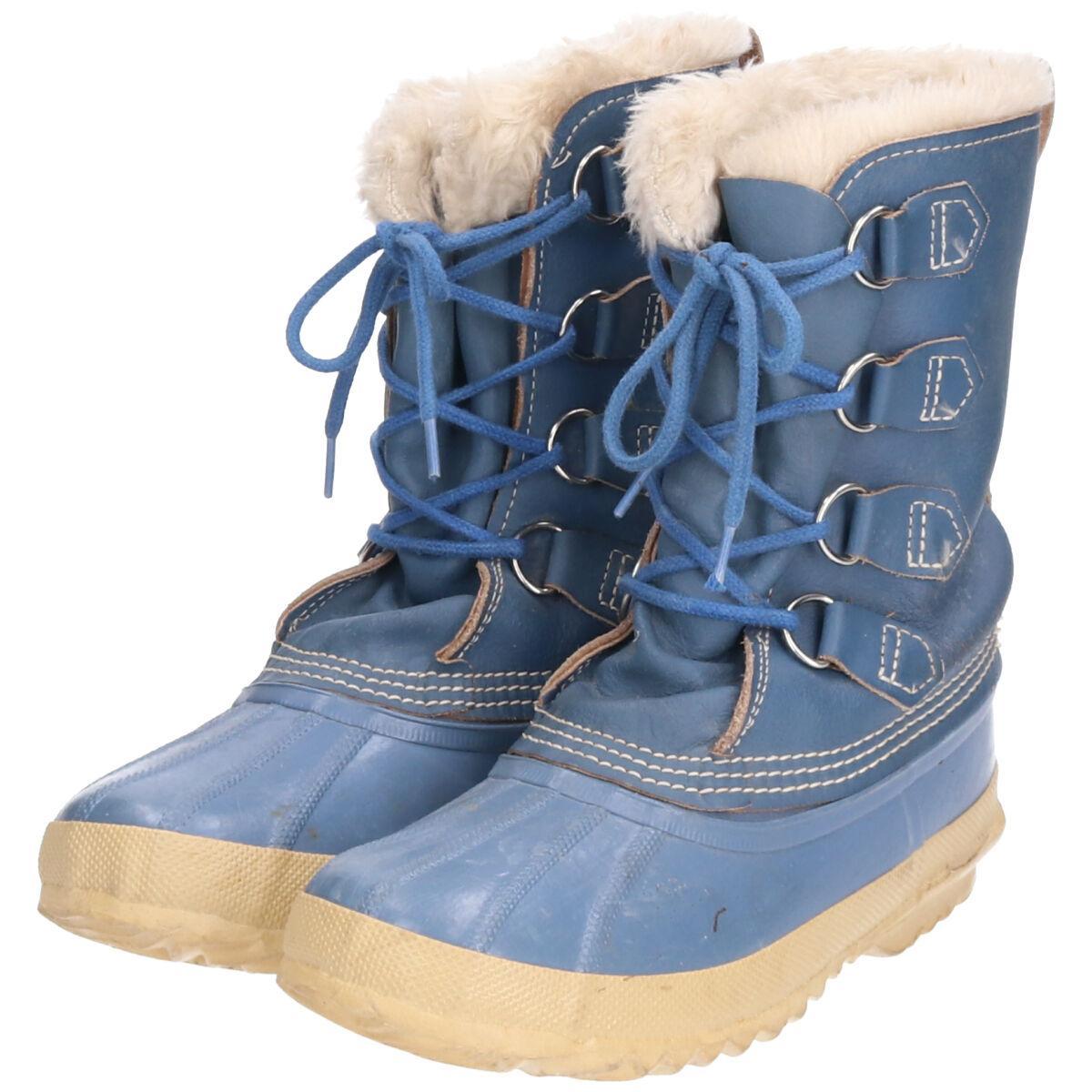古着 ソレル SOREL ウインターブーツ カナダ製 5 レディース22.0cm /saa003026 【201023】【SS2109】【SS2112】【SS2201】【md2112】【HNY22】【CS2202】【SS2203】【SS2206】【SS2209】 【SS2209】