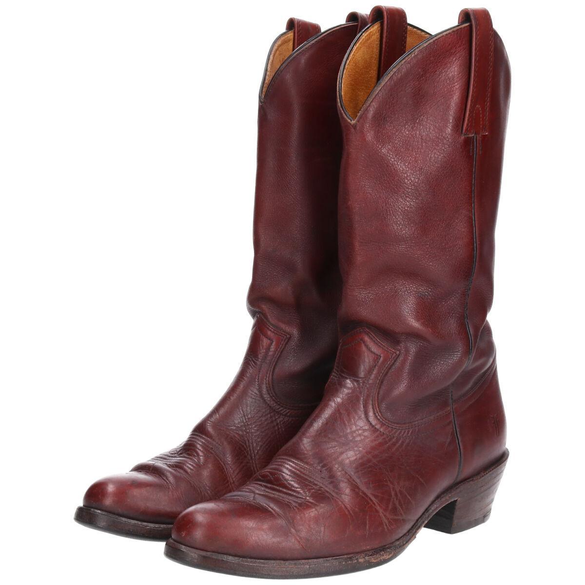 古着 フライ FRYE ウエスタンブーツ USA製 10.5 メンズ28.5cm /saa006339 【中古】 【211008】【SS2209】 【SS2209】
