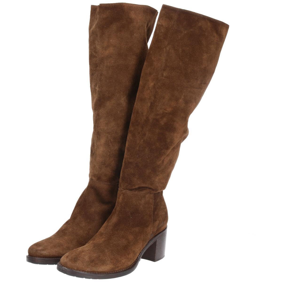 0 古着 SAX ロングブーツ イタリア製 37 レディース23.5cm /saa007236 【211231】【SS2206】