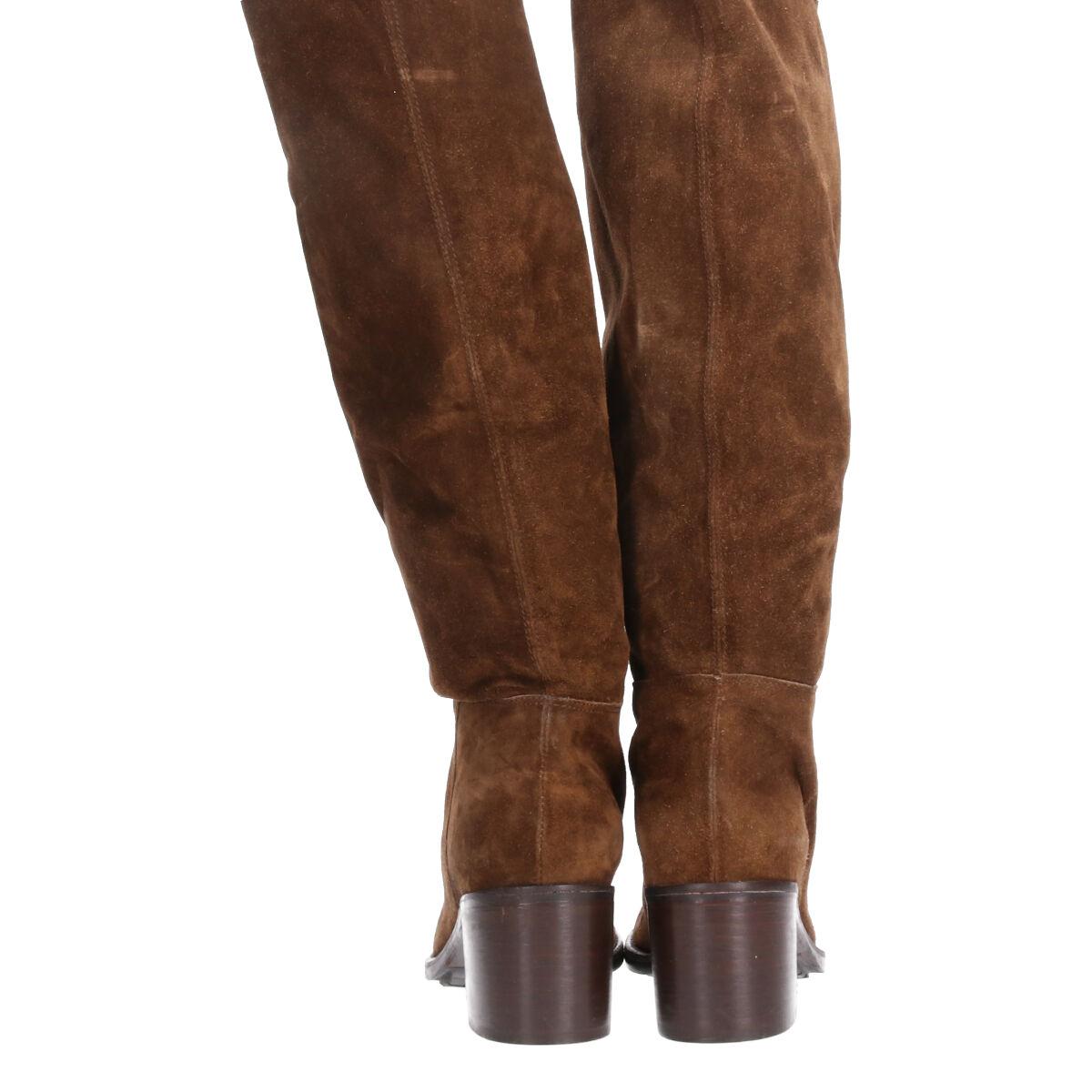 0 古着 SAX ロングブーツ イタリア製 37 レディース23.5cm /saa007236 【211231】【SS2206】