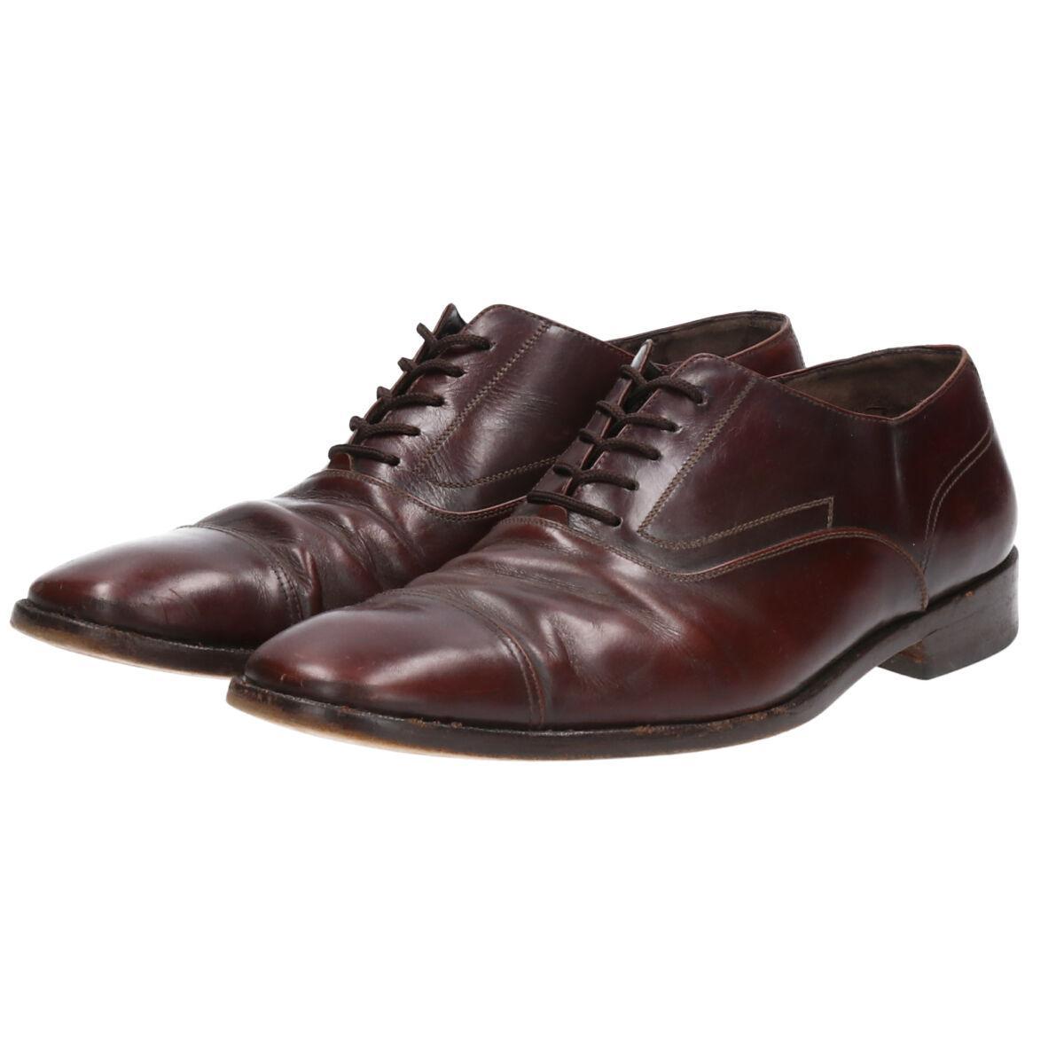 古着 フェラガモ Salvatore Ferragamo ストレートチップシューズ イタリア製 8.5 2E メンズ26.5cm /saa007986 【220521】