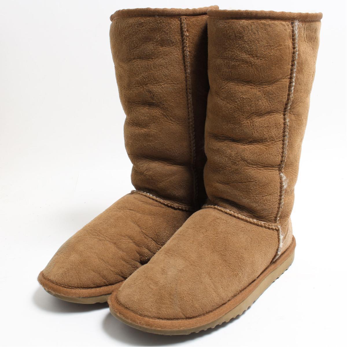 古着 アグ UGG CLASSIC TALL ムートンブーツ W5 レディース22.0cm /saa008138 【中古】 【220705】