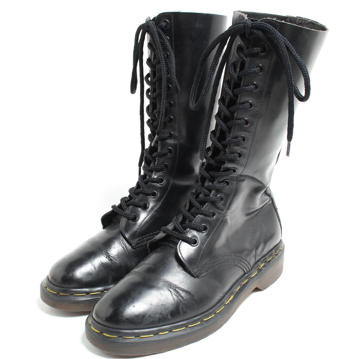 古着 ドクターマーチン Dr.Martens 14ホールブーツ 英国製 UK4 レディース22.5cm /saa008887 【中古】 【220825】 【LP2311】