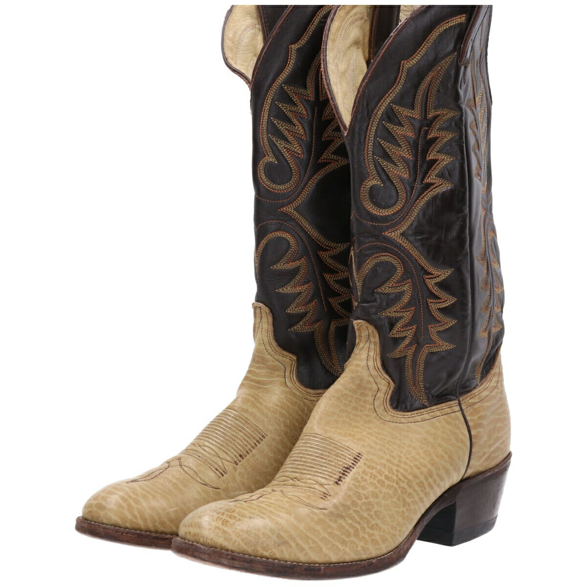 古着 アビリーン ABILENE ウエスタンブーツ USA製 US10 メンズ28.0cm /saa008998 【中古】 【230617】