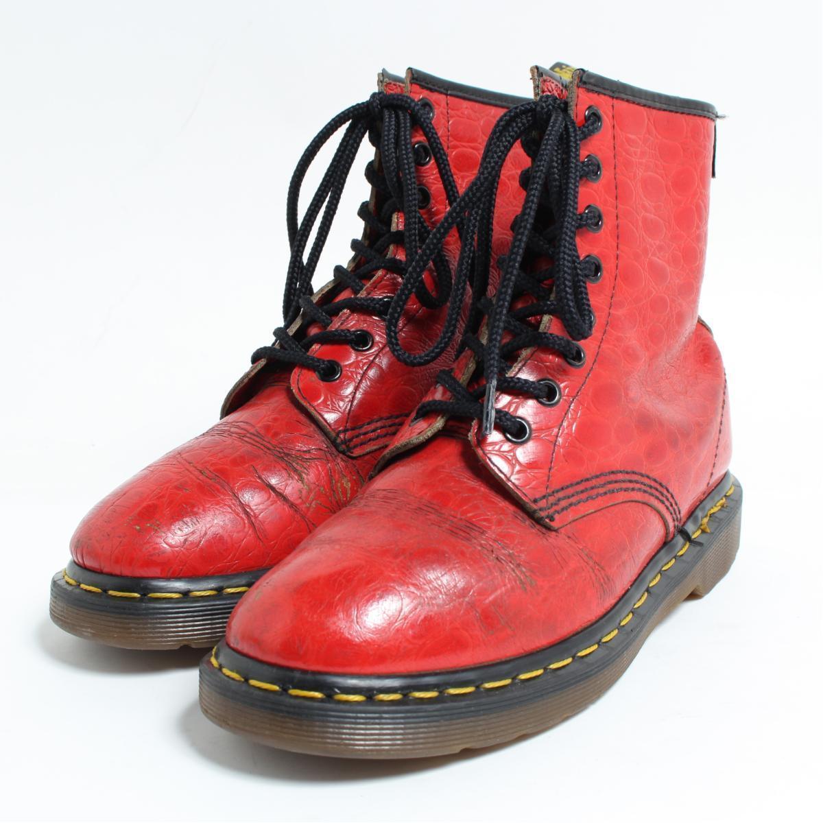 古着 ドクターマーチン Dr.Martens 8ホールブーツ 英国製 レディース23.5cm /saa009099 【中古】 【220727】 【LP2311】