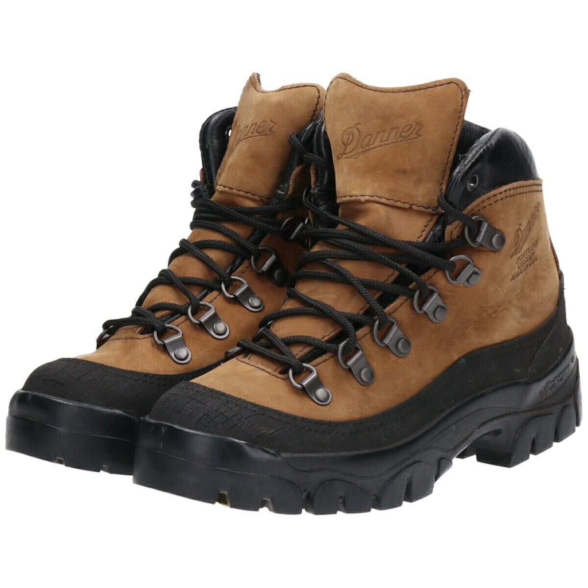 古着 ダナー DANNER 43513X COMBAT HIKER コンバットハイカー トレッキングブーツ USA製 US51/2 レディース22.5cm /saa009204 【中古】 【240209】【エルル】