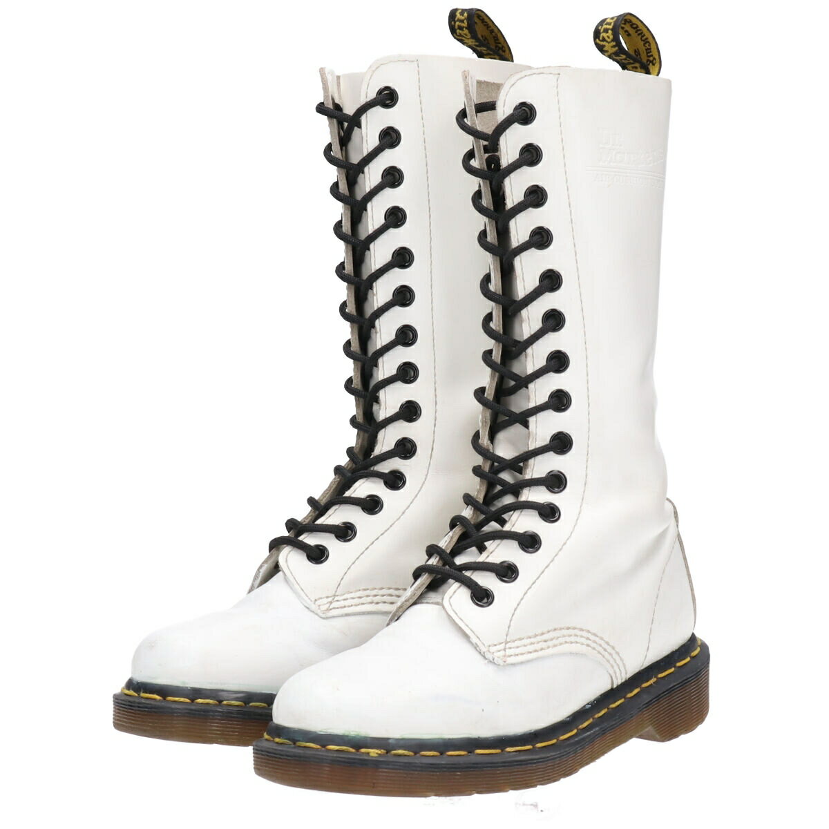 古着 ドクターマーチン Dr.Martens 14ホールブーツ US 5 L レディース22.0cm /saa009446 【中古】 【240107】【エルル】 【SS2409_10%】
