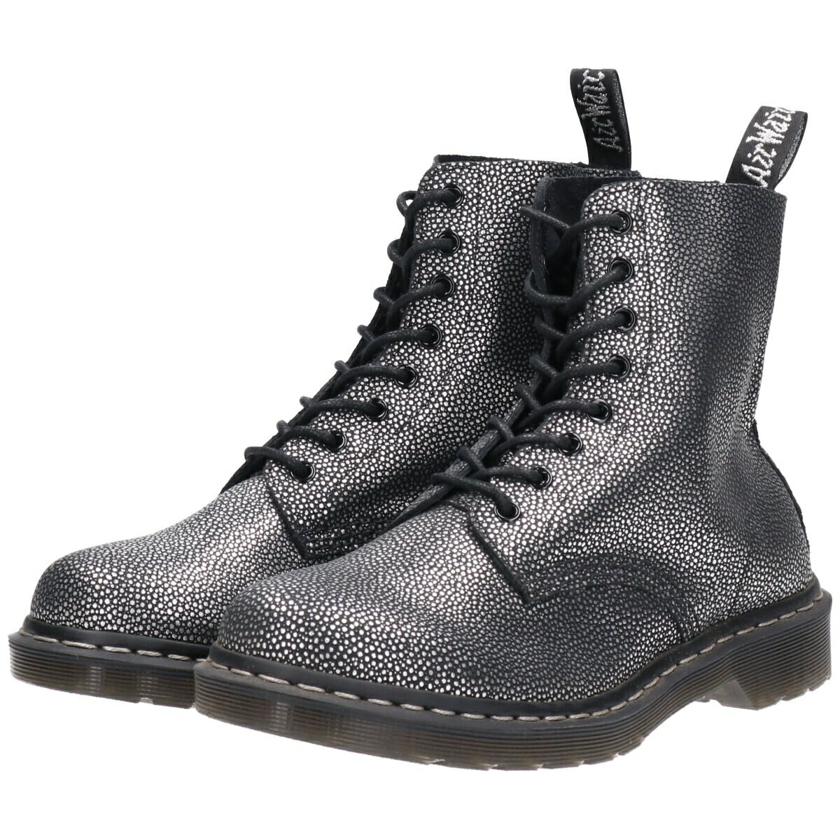 古着 ドクターマーチン Dr.Martens PASCAL 総柄 8ホールブーツ UK8 レディース規格 26.5cm /saa009574 【中古】 【231215】【エルル】