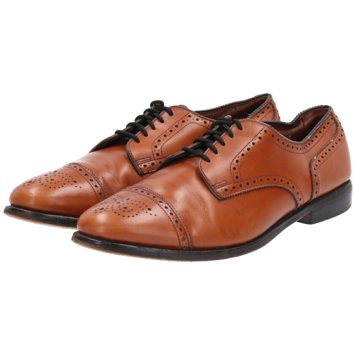 古着 アレンエドモンズ ALLEN EDMONDS Sanford ストレートチップシューズ USA製 US10 メンズ28.0cm /saa009626 【中古】 【231110】 ss2503_30