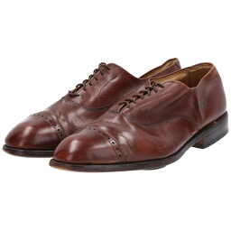 古着 アレンエドモンズ ALLEN EDMONDS ストレートチップシューズ USA製 US8 メンズ26.0cm /saa009682 【中古】 【231105】