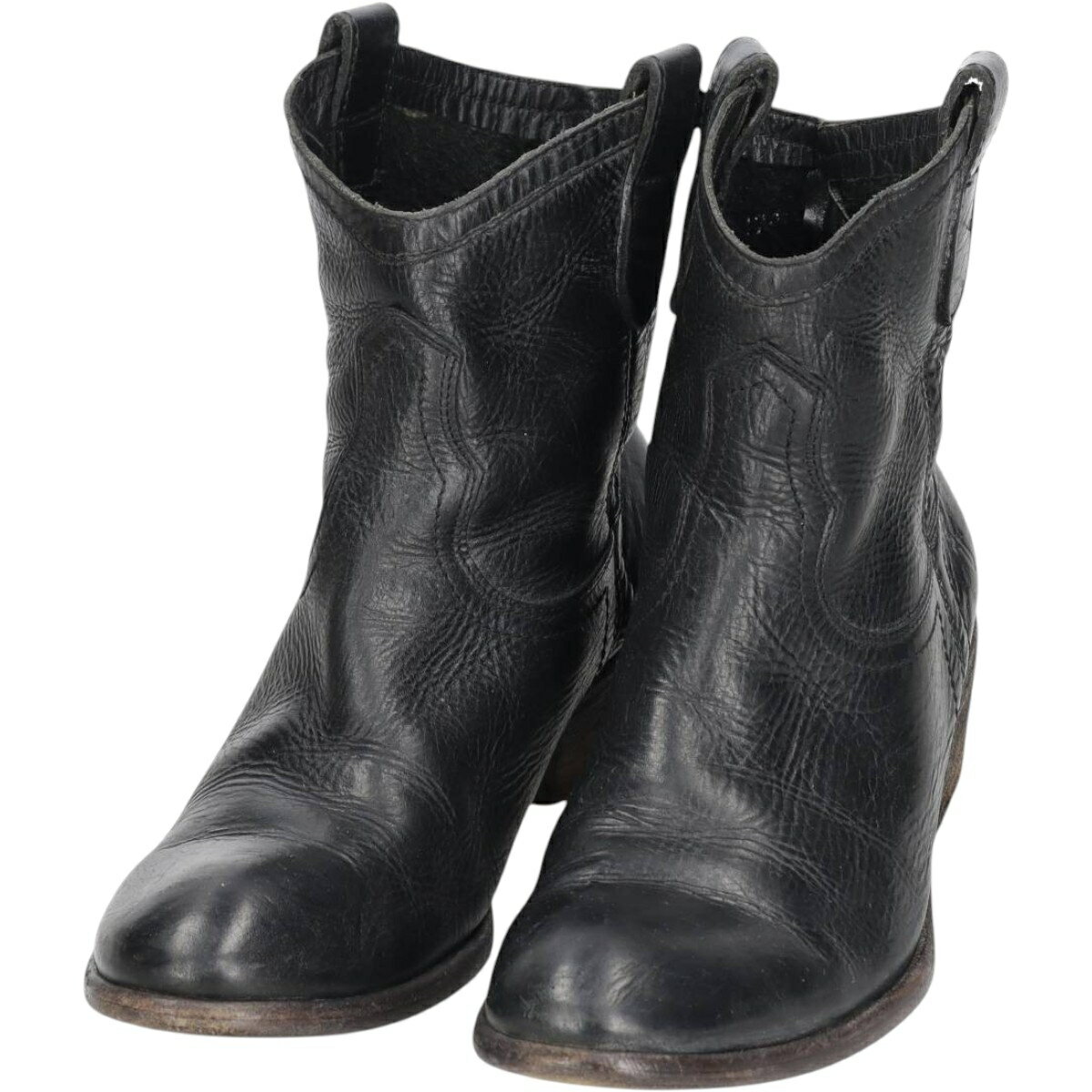 樂天商城 - 古着 フライ FRYE ショートウエスタンブーツ メンズ26.0cm相当 /saa010218 【中古】 【260530】
