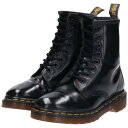 商品詳細 ブランド・Dr.Martens・ドクターマーチン・ 特徴 モデル/形状・8ホールブーツ・ 素材・本革レザー・ 色・ブラック系 黒色・ 柄・無地・ 生産国・英国製・ 年代 サイズ・レディース21.5cm・表記サイズ:UK3・ヒール高さ:2.8cm・ブーツ高さ:18.5cm・ コンディション・C・ カテゴリ・シューズ・ブーツ・レースアップブーツ・ 商品番号・saa010946・ 取扱店・ネットショップ・ スタッフコメントDr.Martens 8ホールブーツ / レディース21.5cm / 商品番号 saa010946 USEDですのでキズやシミ、履きじわ、アウトソールの減り、薄汚れ等がございますがご使用頂く上で問題ないと判断した物については写真や記載を省略しております。その商品の持つ雰囲気や味として、古着という事をご理解頂いた上でご注文お願い致します。 【状態追記】 ●両タン・インソールに汚れ ●両つま先擦れ ●レースホールに錆び※状態は当社独自の基準です。 着用感表記サイズヒール高さブーツ高さ レディース21.5cmUK3(※甲の高さや横幅には個人差がありますので着用感は目安となっております。)2.8cm18.5cm ※測定値の若干の誤差はご了承下さい。サイズガイドはこちら ブランドDr.Martensドクターマーチン 特徴-モデル/形状8ホールブーツ素材本革レザー色ブラック系 黒色柄無地生産国英国製年代-カテゴリレースアップブーツ商品番号saa010946取扱店ネットショップ　　 ドクターマーチンの他の商品を見るレースアップブーツの他の商品を見る