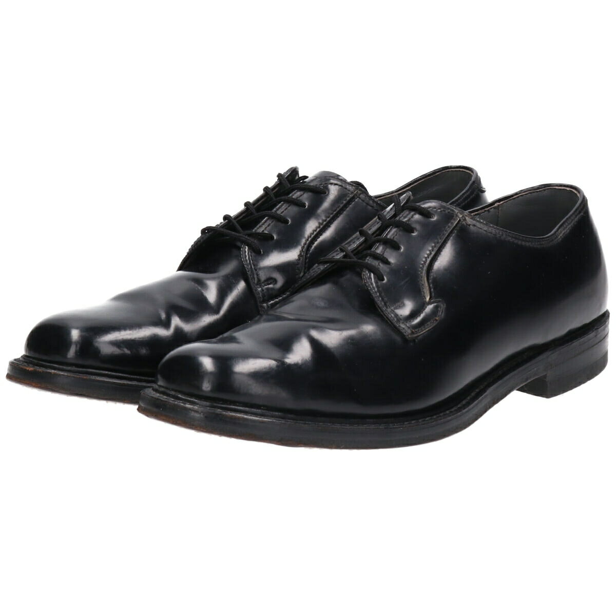 古着 シアーズ Sears DU PONT CORFAM ガラスレザー プレーントゥシューズ 10D メンズ28.0cm /saa011816 【中古】 【240517】