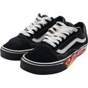 古着 バンズ VANS OLD SKOOL FLAME CUT OUT オールドスクール ファイヤーパターン スニーカー 7 レディース23.5cm相当 /saa011969 【中古】 【250504】 【Elulu/エルル】(4)