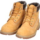 古着 ティンバーランド Timberland 6インチベーシックブーツ ワークブーツ 5.5 レディース22.5cm相当 /saa013307 【中古】 【25...