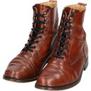 古着 ワークブーツ ストレートチップ イタリア製 9M メンズ27.5cm相当 /saa013458 【中古】 【250728】