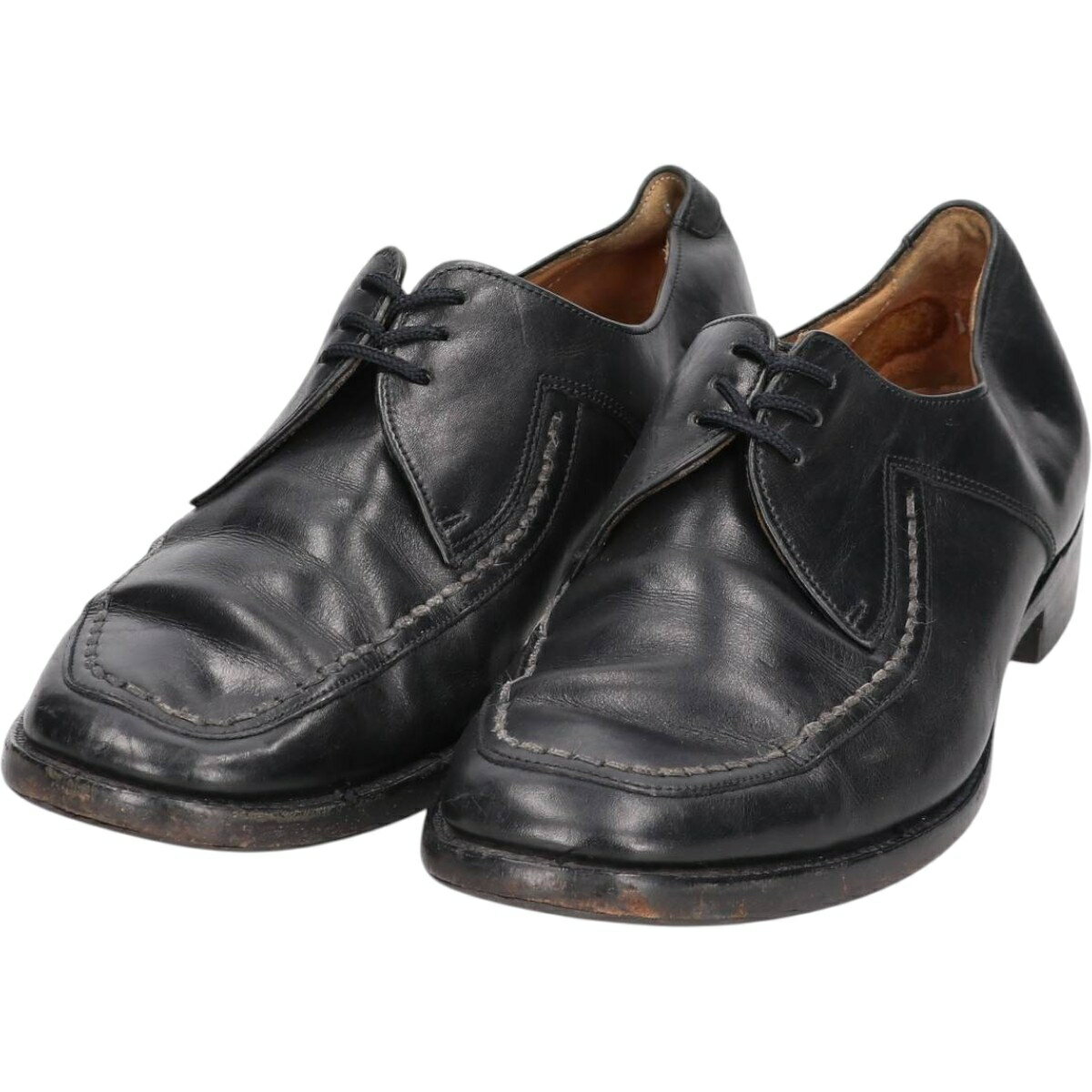 Apron Front Shoes - 古着 ローク Loake Uチップシューズ 英国製 7 1/2 メンズ26.0cm相当 /saa013817 【中古】 【250814】 【SS2603_10】