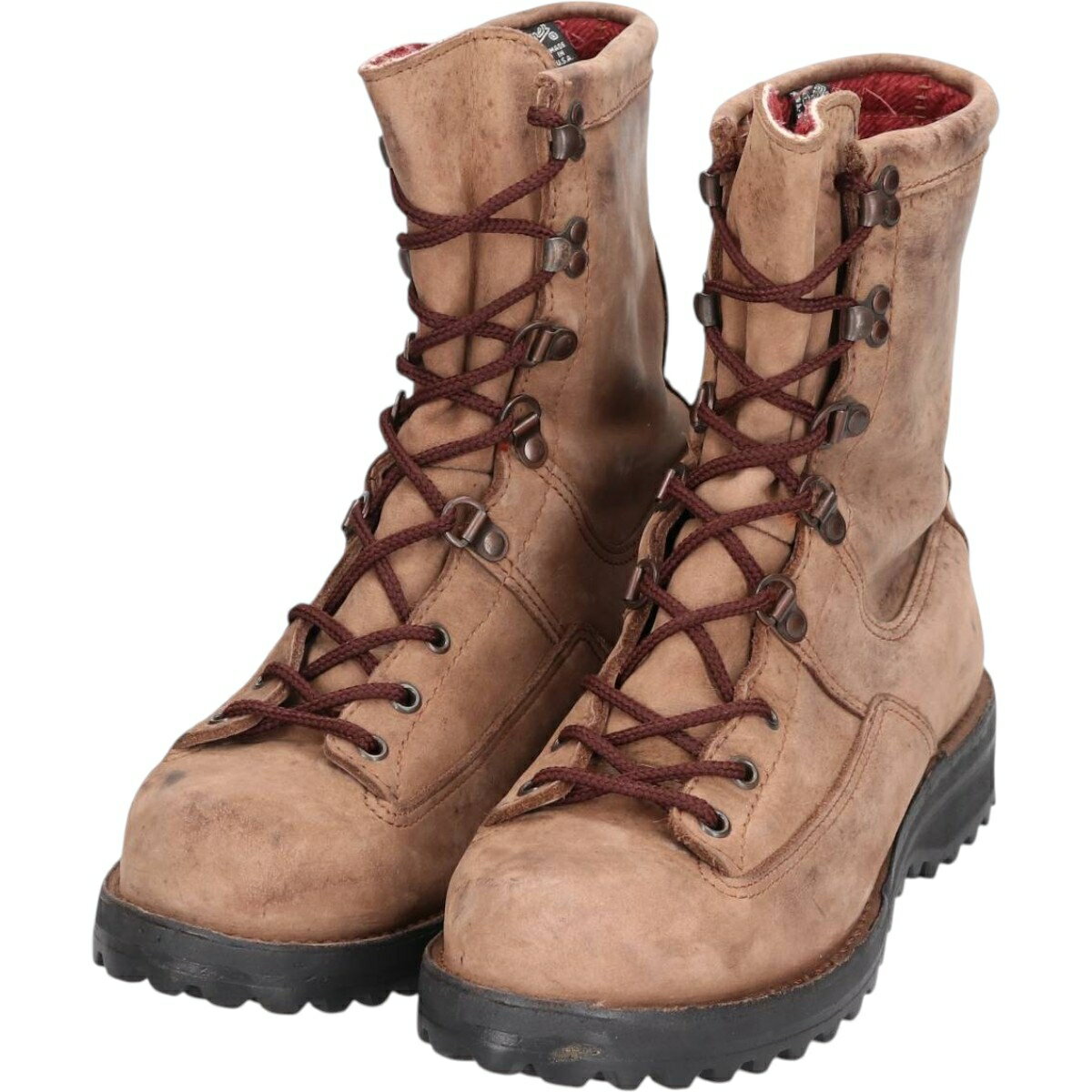 古着 90'S ダナー DANNER GORE-TEX ゴアテックス 200G 厚底 ワークブーツ USA製 メンズ28.0cm相当 ヴィンテージ /saa013970 【中古】 【250823】 【SS2603_10】 ベージュ系 春夏秋冬