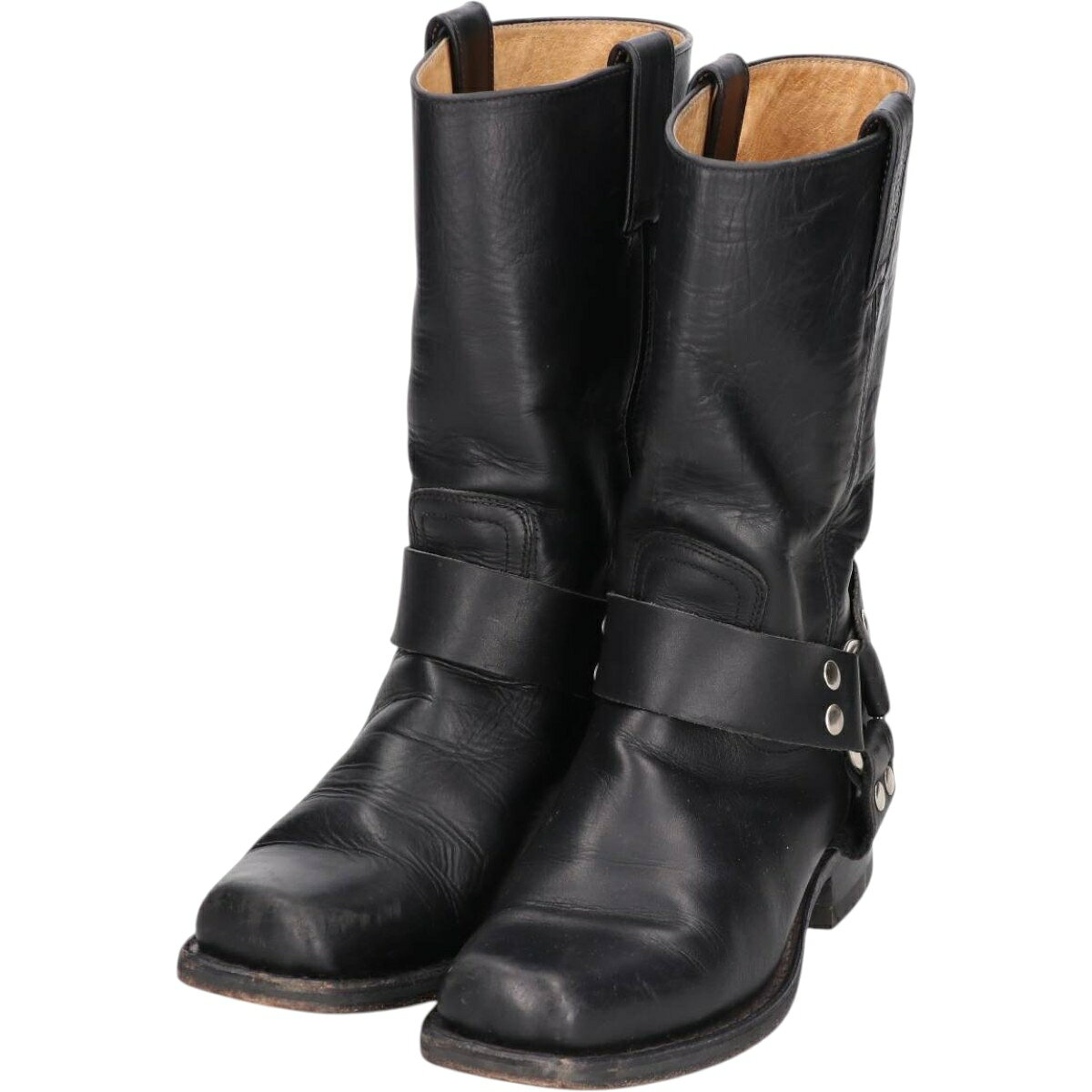 古着 スクエアトゥ リングブーツ メンズ24.0cm相当 /saa014301 【中古】 【250906】