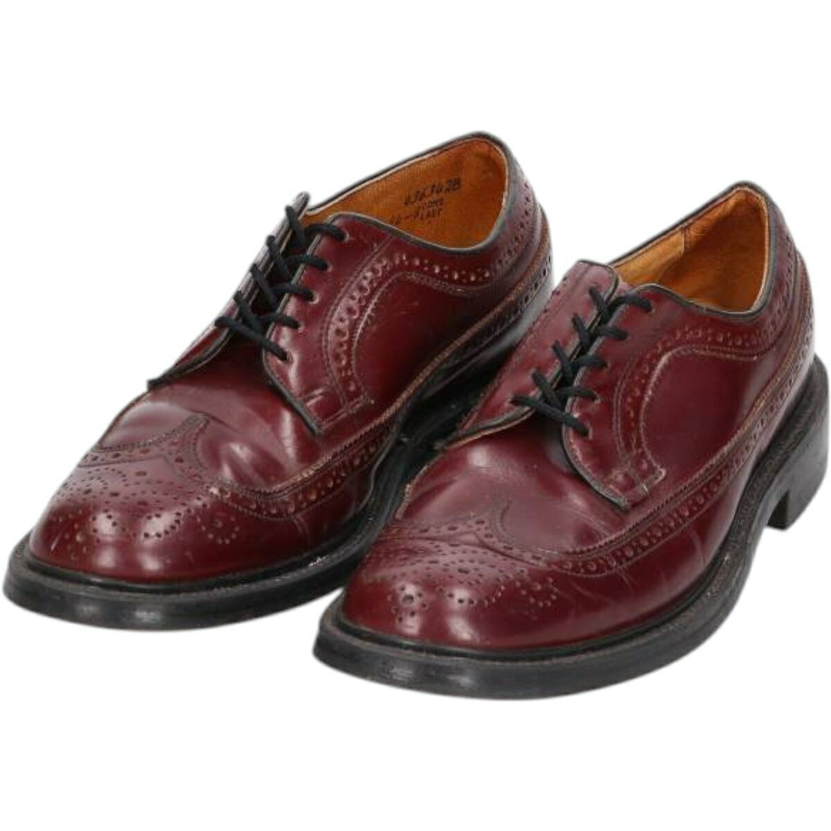 古着 STUART MCGUIRE フルブローグ ウイングチップシューズ メンズ26.0cm相当 /saa014326 【中古】 【250919】